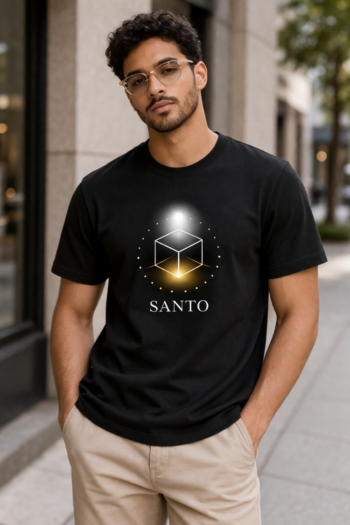 T-shirt SANTO noir